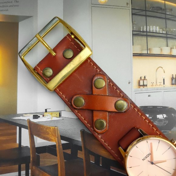 Nixon Movin’ Out The Kensington Men’s Watch With Custom Leather Band main image 5